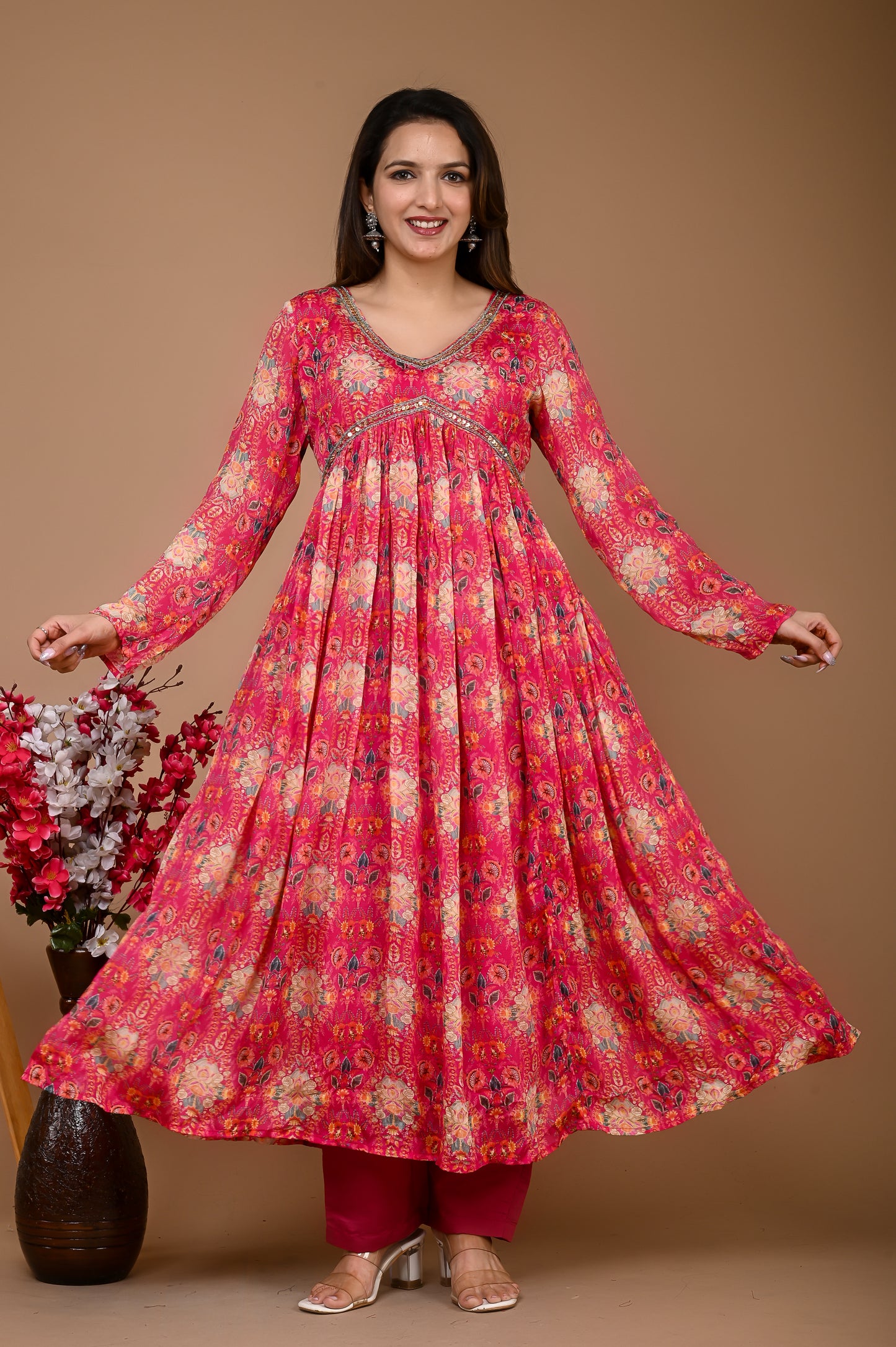 Pink Pure Chinnon Alia Cut Set