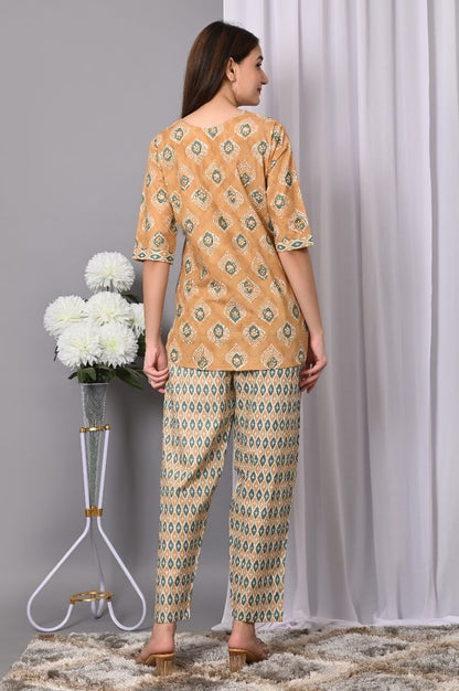 Printed co-ord set