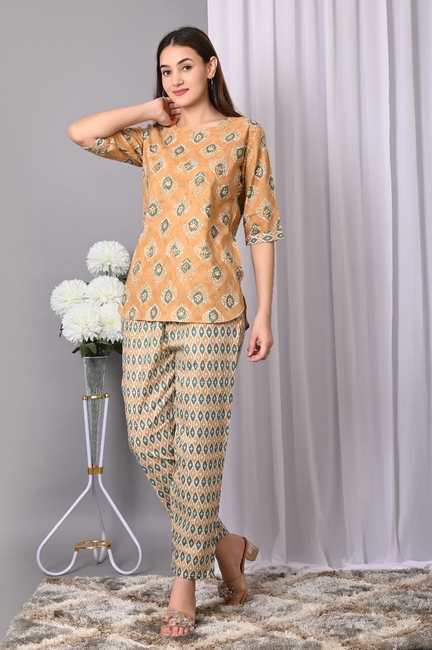 Printed co-ord set