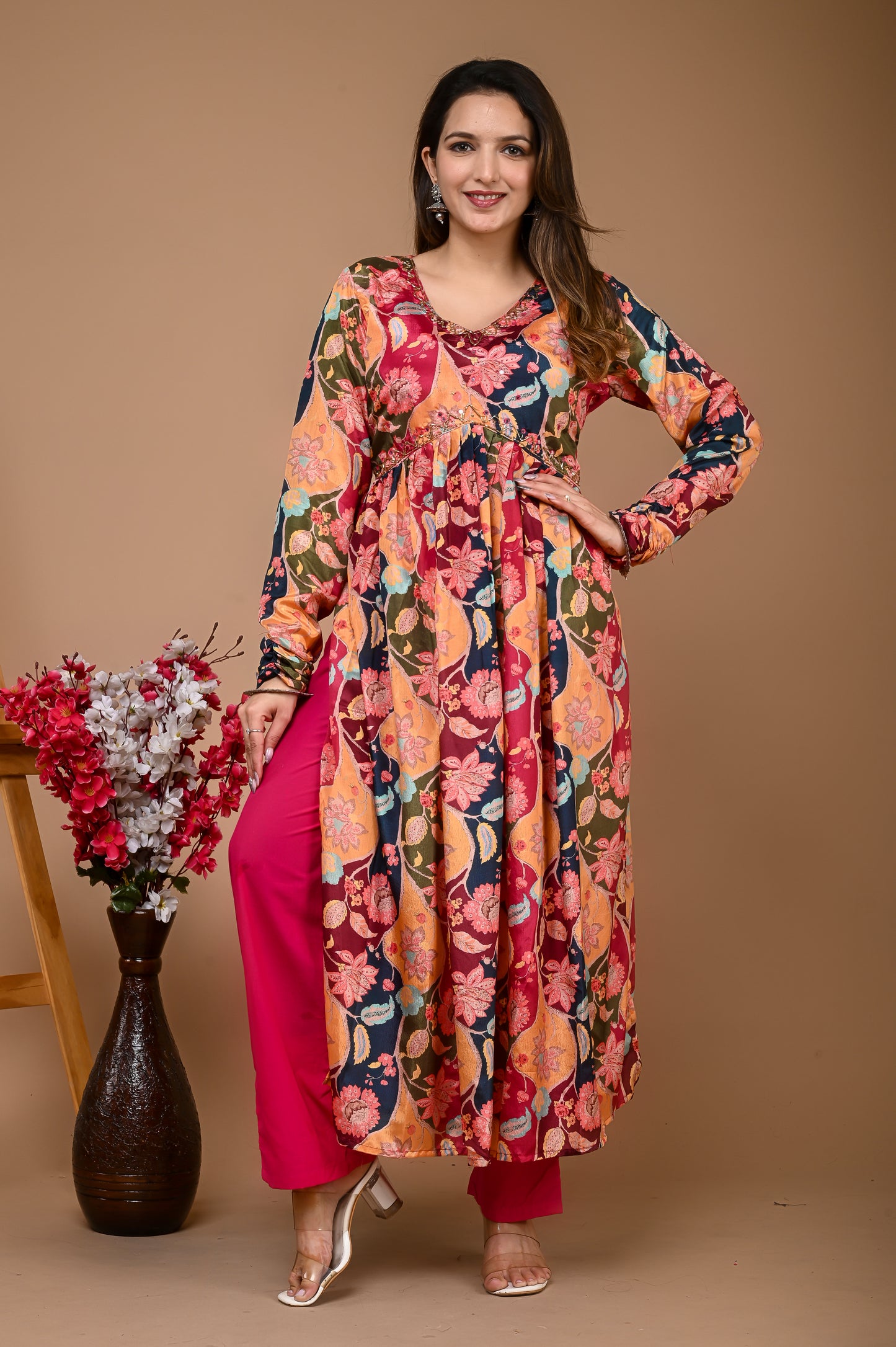 Multi Chinnon Pink Set