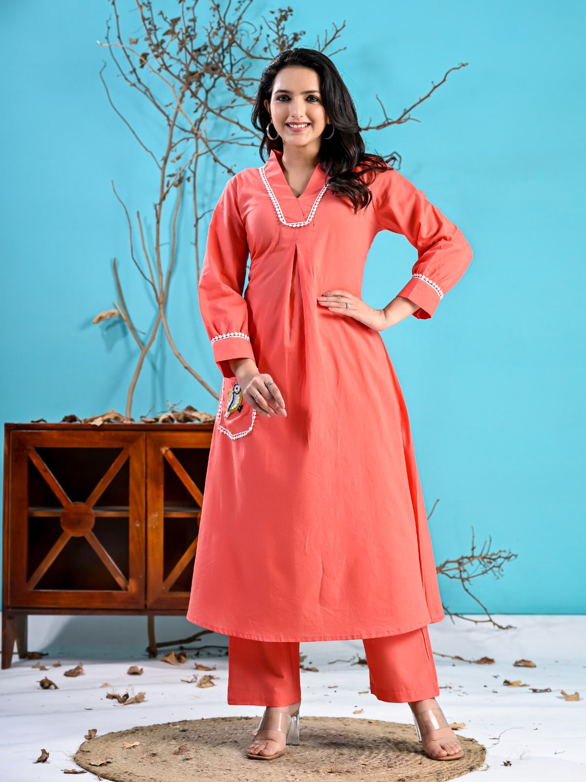 Peach Co-ord Set