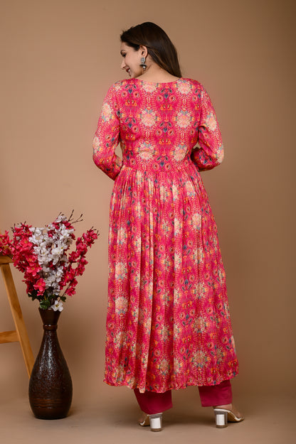 Pink Pure Chinnon Alia Cut Set