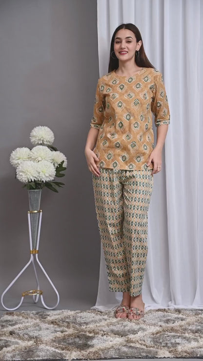 Printed co-ord set